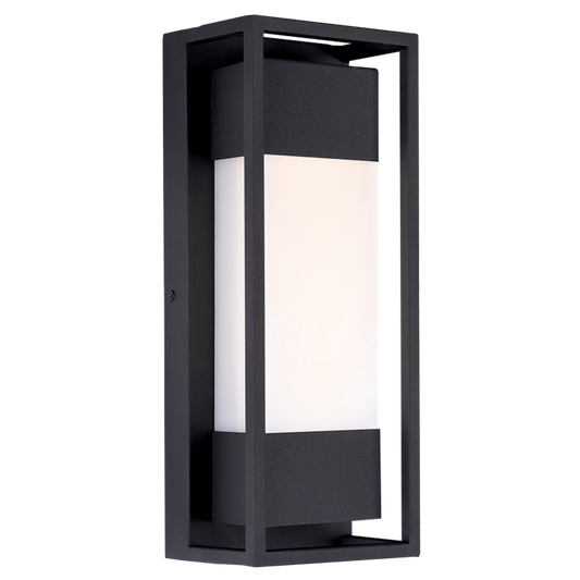 Bright Star L541 BLACK METAL & ACRYLIC IP54 12W LED 4000K 760 LUMEN