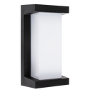 L559 Bright Star BLACK PLASTIC BASE OPAL PC COVER 18W LED 3000K