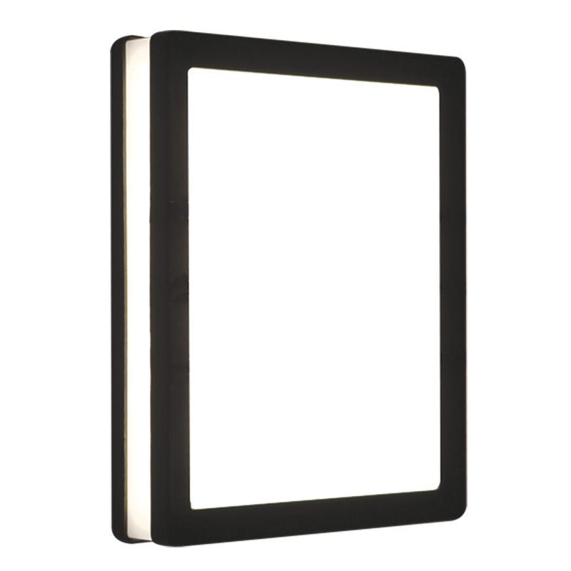 Bright Star L560 BLACK 20W LED PLASTIC OPAL PC COVER IP54 3000K 1400LUMEN