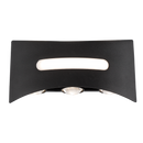 L563 Bright Star BLACK UP&DOWN DIE CAST ALU IP54 9W LED 3000K 720 LUMEN