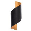 L565 Bright Star BK/GOLD UP&DOWN DIE CAST ALU 6W LED 3000K 480 LUMEN