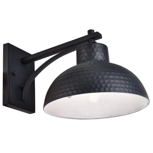 Bright Star L586 BLACK 1 x 40W ES IP54 ALUMINIUM LANTERN CLEAR GLASS