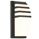 Bright Star L592 BLACK 22W LED 3000K IP65 PLASTIC LANTERN 1/2 GRID