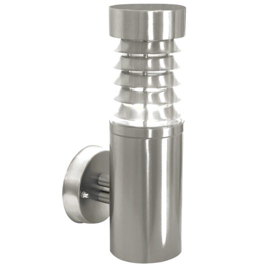 Bright Star L612 STAINLESS WALL BRACKET S/S FROSTED GLASS IP44 1X 15W ES