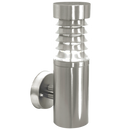 Bright Star L612 STAINLESS WALL BRACKET S/S FROSTED GLASS IP44 1X 15W ES