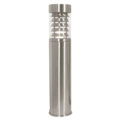 Bright Star L613 STAINLESS BOLLARD 500MM S/S POLY COVER 1X15W ES IP44