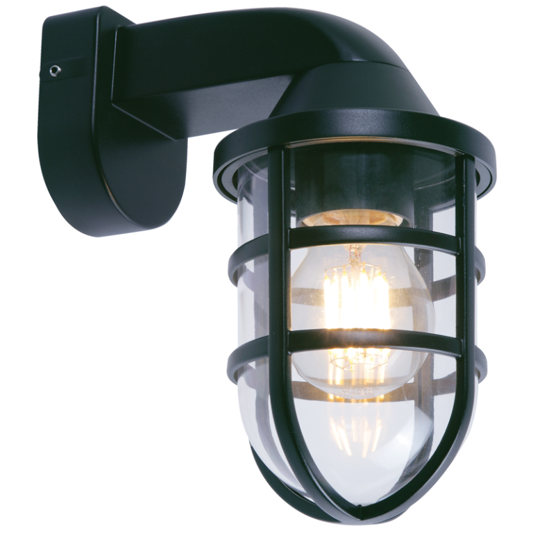 Bright Star L631 BLACK 1X60W ES PLASTIC LANTERN IP44