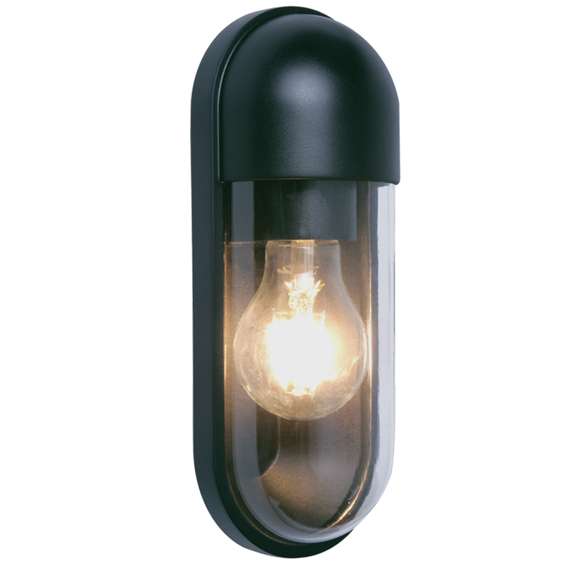 Bright Star L632 BLACK 1X60W ES PLASTIC LANTERN IP65