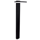 LFL012 Bright Star BLACK 12W LED 4000K DIE CAST ALU OPAL POLY 800MM