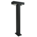 LFL031 Bright Star BLACK 10W LED METAL STANDING 3000K IP65 900MM