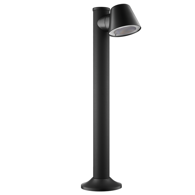 Bright Star LFL032 BLACK PLASTIC BOLLARD IP54 1X GU10 MAX 7W 800MM