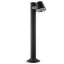 Bright Star LFL032 BLACK PLASTIC BOLLARD IP54 1X GU10 MAX 7W 800MM