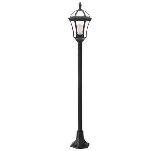 Bright Star LFL036 BLACK 6 PANEL 1HEAD PLOY BASE IP44 1X11W ES 1280MM