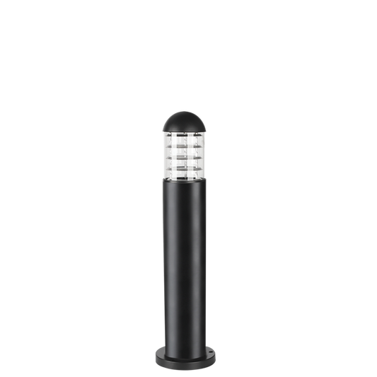 Bright Star LFL040 BLACK BOLLARD POLY BASE PC COVER 1X11W ES IP44 600MM