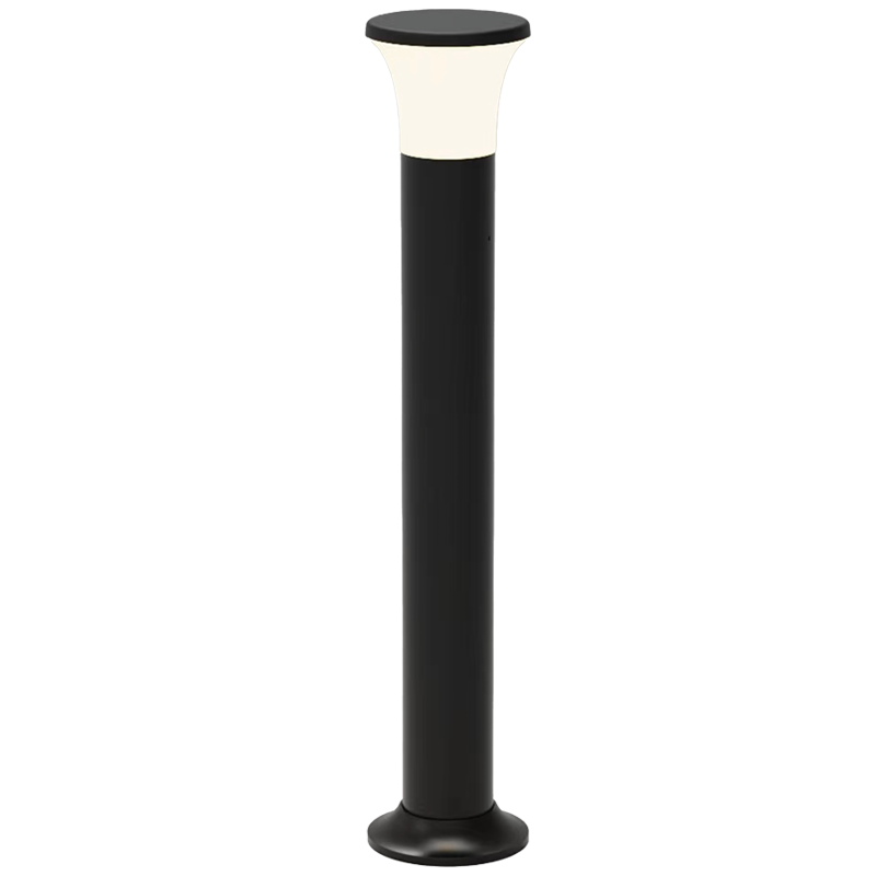 Bright Star LFL043 BLACK PLASTIC BOLLARD 1X60W ES IP44