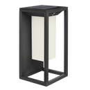 LS020 Bright Star MATT BK DIE CAST ALU SOLAR LIGHT+SENSOR IP65 2W LED 6000K