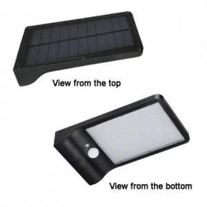 Bright Star LS022 MATT BK PC LED SOLAR LIGHT+SENSOR IP65 1.5W LED 6000K