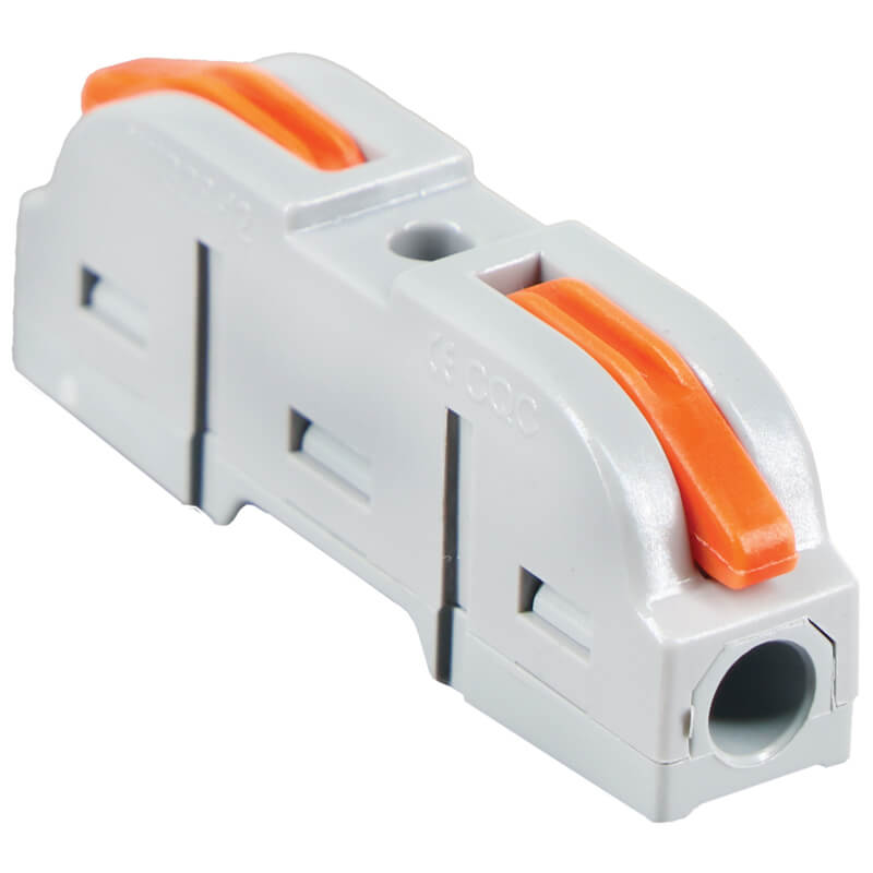 Major Tech Inline 1 Pole Interjoining Terminal Block | 32A | 450V | Screwless Connector