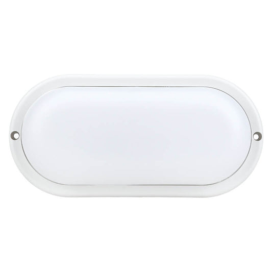 Major Tech 18W Oval LED Bulkhead | 1620 Lumens | IP54 Weatherproof