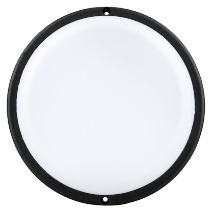 Major Tech 18W Round LED Bulkhead | Black Finish | 1620 Lumens | IP54 Weatherproof