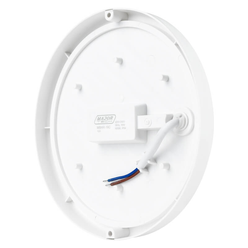 Major Tech 18W Round LED Bulkhead | 1620 Lumens | IP54 Weatherproof