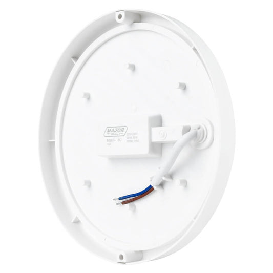 Major Tech 18W Round LED Bulkhead | 1620 Lumens | IP54 Weatherproof