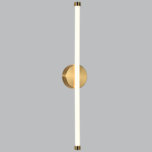 Bright Star ML032 GOLD METAL& ACRYLIC MIRROR LIGHT IP54 4000K 12W 600MM