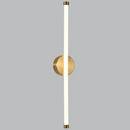 ML032 Bright Star GOLD METAL& ACRYLIC MIRROR LIGHT IP54 4000K 12W 600MM