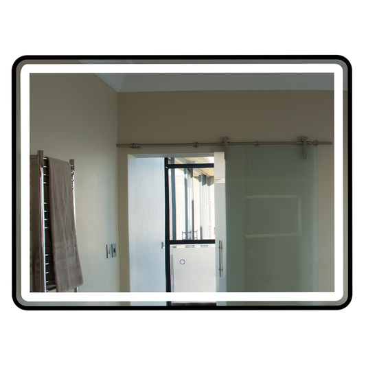 Bright Star ML059 LED RECTANGULAR BK MIRROR CCT 24W LED 800X600MM