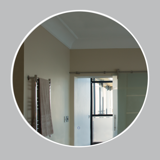 Bright Star ML061 LED CIRCULAR MIRROR IP44 32W LED DIM CCT 800MM