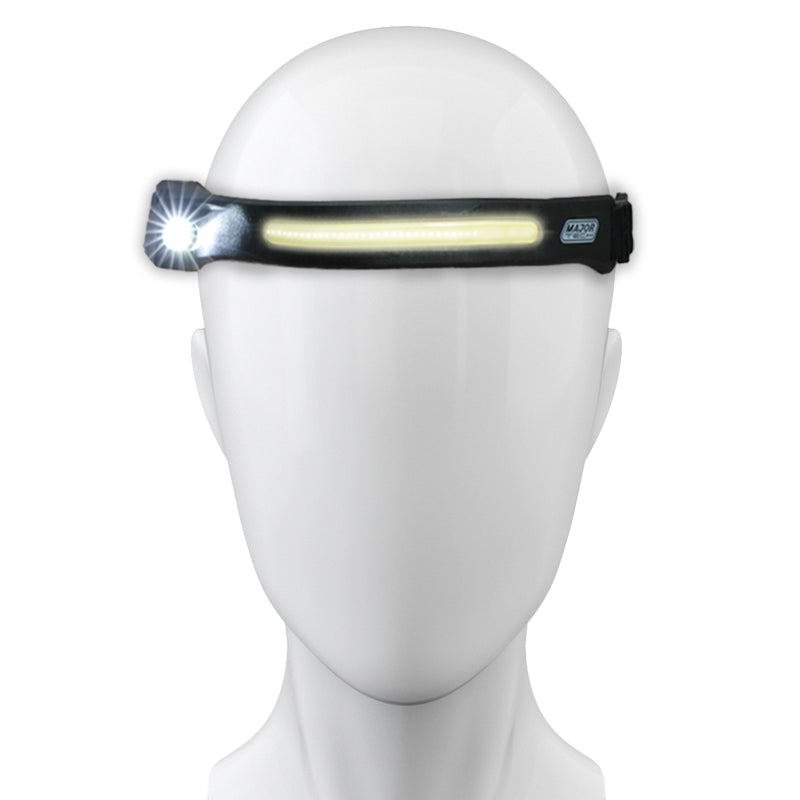 Major Tech 245Lm Rechargeable Headlamp with Hand Motion Sensor - MPL0408