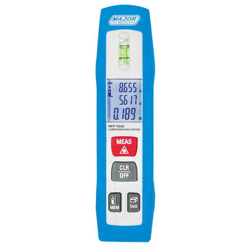 Major Tech Professional 50m Laser Distance Meter – MT150