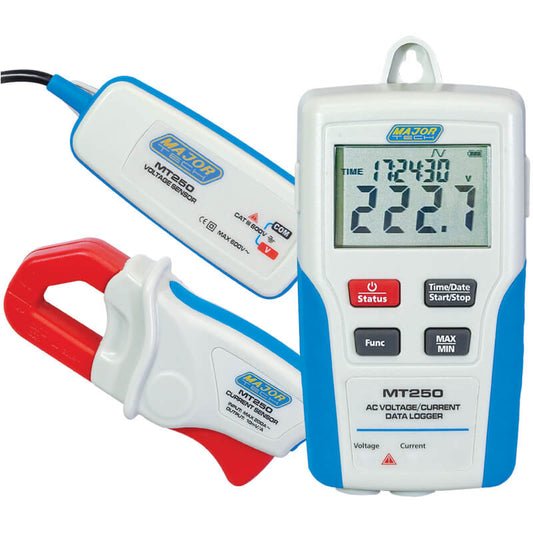 Major Tech AC Voltage & Current Data Logger – MT250