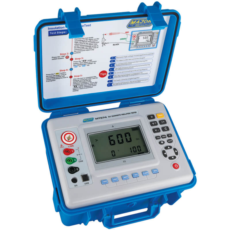 Major Tech 5kV Diagnostic Insulation Tester – MT574