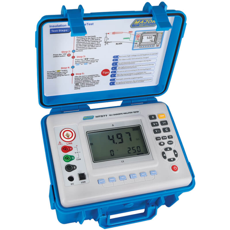 Major Tech 10kV Diagnostic Insulation Tester – MT577