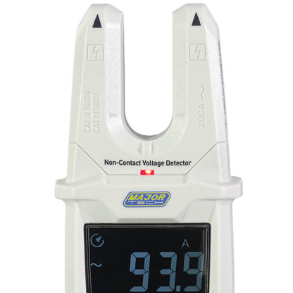 Major Tech 200A AC Open Jaw TRMS Clamp Meter – MT715