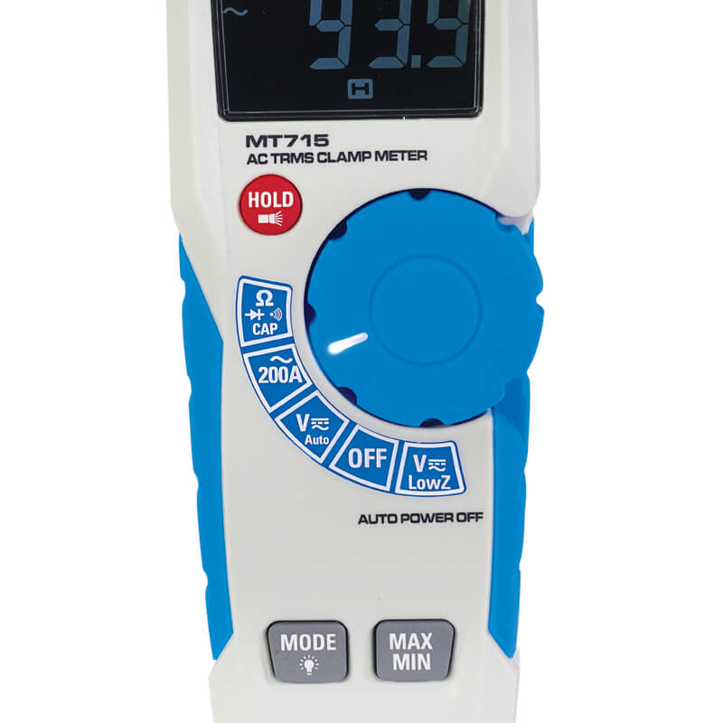Major Tech 200A AC Open Jaw TRMS Clamp Meter – MT715