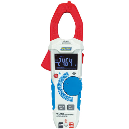 Major Tech 600A AC/DC Clamp Meter & IR Thermometer – MT766