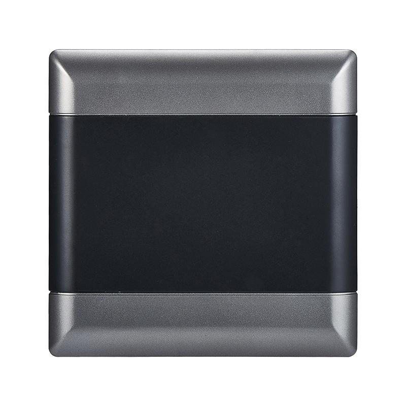 NEU 4x4 Blank Plate - Silver/Colour (NESCBP44)