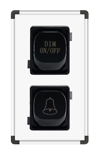 NEU Standard 2-Way Switch - Black (NESMB2WL)