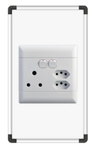 NEU 4x2 Socket - White (NESS42H)