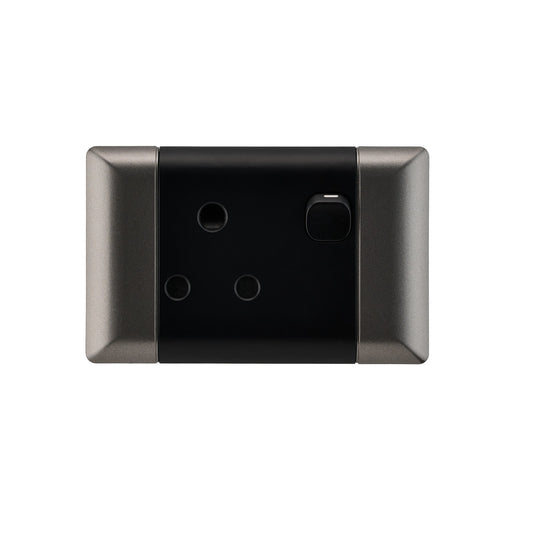 NEU 4x2 Socket - Silver/Colour (NESSC42H)