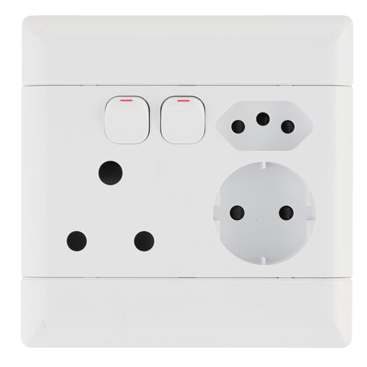 NEU 4x4 Socket - White (NESSSE44)