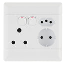 NEU 4x4 Socket - White (NESSSE44)