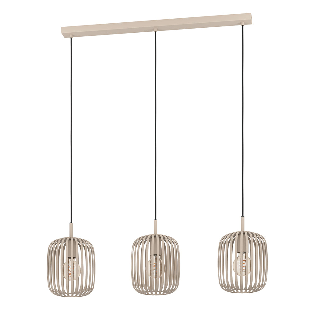 Eurolux Romazzina 3-Light E27 Pendant Light (Sandy Finish) – P1357