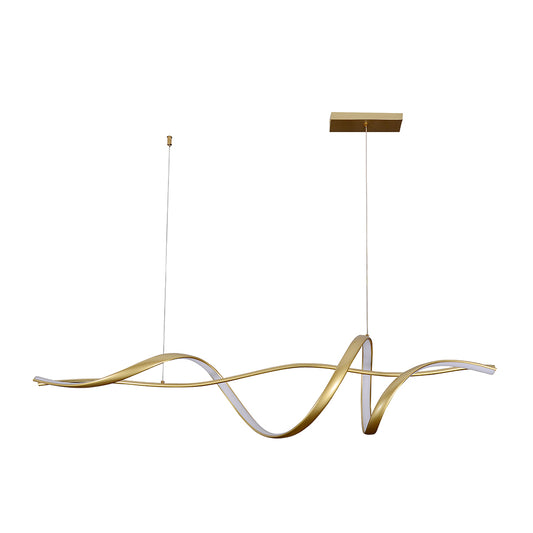 Eurolux Drift 32W Integrated LED Pendant Light (Gold, 3000K) – P1364