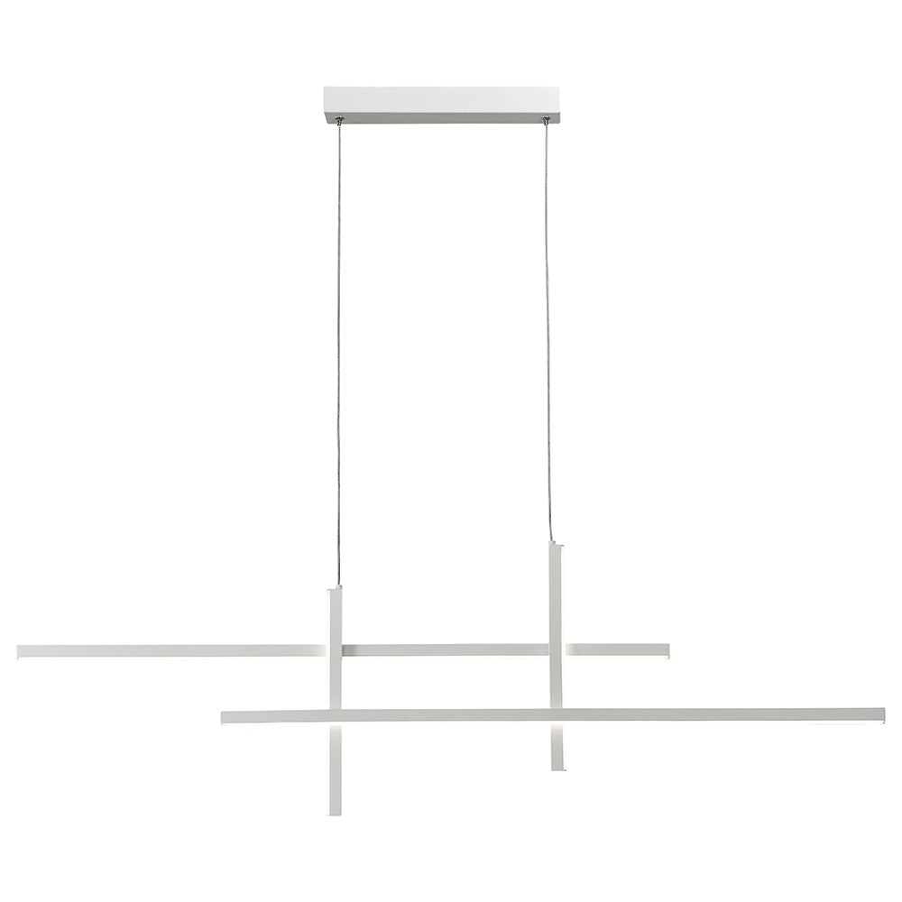 Eurolux Loft 40W Integrated LED Linear Pendant Light (White, 3CCT) – P1372