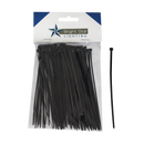 PART115 Bright Star 100 PER BAG BLACK CABLE TIE - 3mm x 120mm