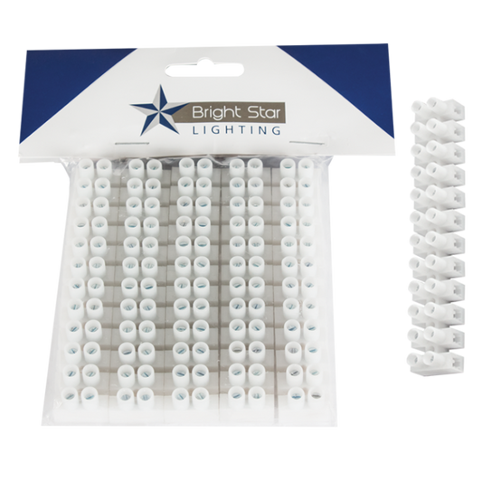 Bright Star PART116 5 PER BAG 12 PIN 10A TERMINAL BLOCK BAR