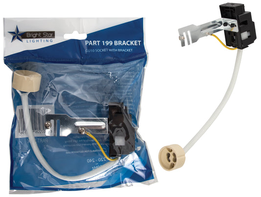 Bright Star PART199 DL GU10 BRACKET INCL. 20CM WIRE CE APPROVED